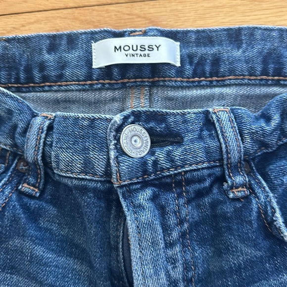 Moussy Vintage Denim jeans Glendale size 26 - Picture 2 of 3